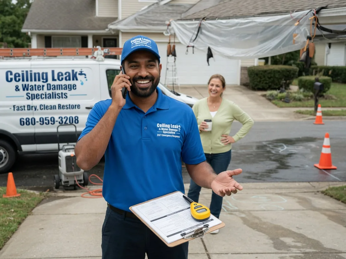 Ceiling Leak Cleanup Laramie, WY FAQs